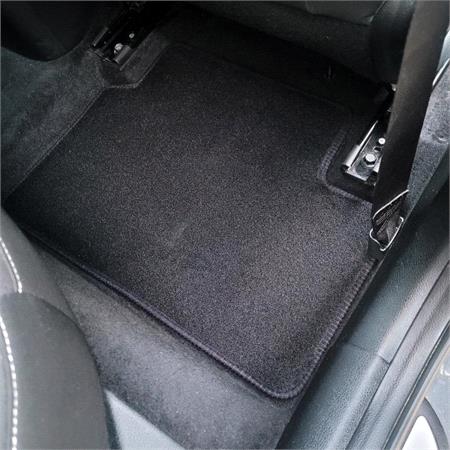 Tailored Car Mats in Black for Alfa Romeo 156 1997 2005   4 Piece   No Clips