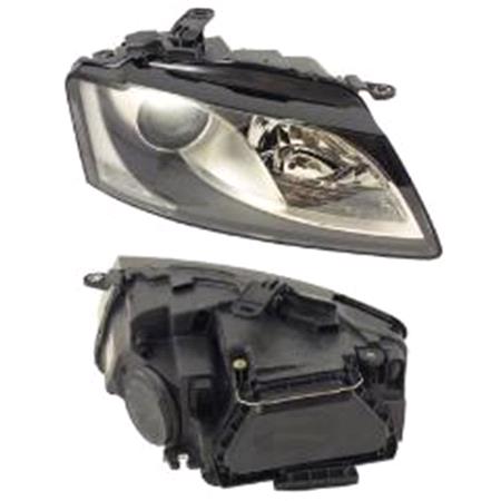 Right Headlamp (Halogen, Takes H7 / H7 Bulbs, Original Equipment) for Audi A5 Convertible 2009 2011