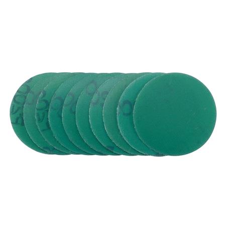 Draper 02053 Wet And Dry Sanding Discs With Hook And Loop, 50mm, 2000 Grit (Pack Of 10)