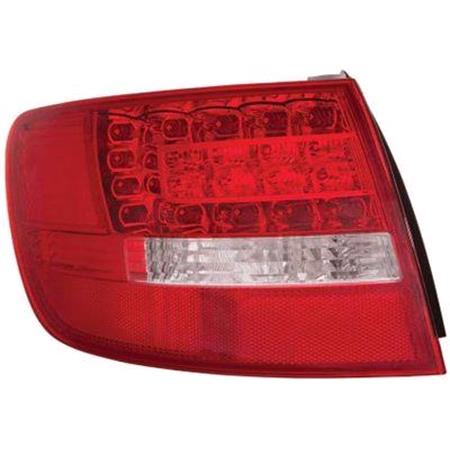 Left Rear Lamp (Outer, On Quarter Panel, LED, Original Equipment) for Audi A6 Avant 2009 2011