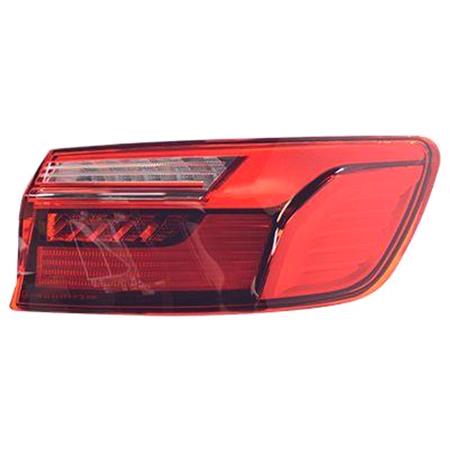 Right Rear Lamp (Outer, On Quarter Panel, LED, Saloon Models Only, Original Equipment) for Audi A4 2019 on