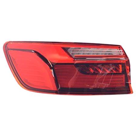 Left Rear Lamp (Outer, On Quarter Panel, LED, Saloon Models Only, Original Equipment) for Audi A4 2019 on
