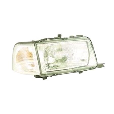 Audi 80 1992 1995 RH OE Headlight, Supplied With Indicator   Audi 80 Avant 1991 to 1996