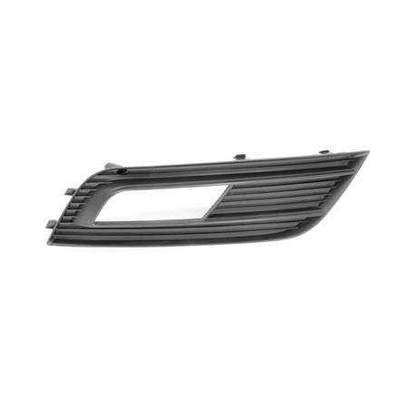 A4 '12 > RH Front Bumper Grille, With Fog Lamp Hole