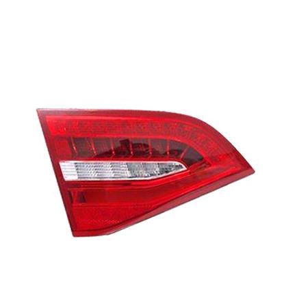 Left Rear Lamp (Inner, On Boot Lid, LED, Estate Models Only, Original Equipment) for Audi A4 Avant 2012 2015