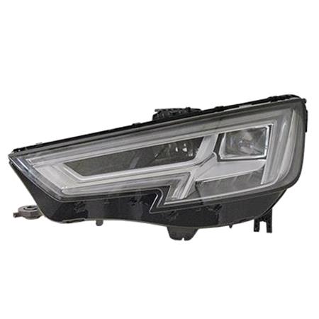 Left Headlamp (Full LED, Entry Level, With LED Curve Light & Daytime Running Light, Original Equipment) for Audi A4 Allroad 2015 on