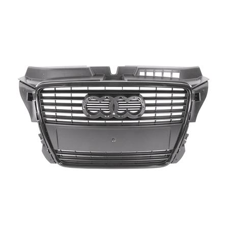 AUDI A3 2008 2010 Grille, Black