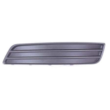 AUDI A3 2008 2010 LH Front Bumper Grille, Without Fog Lamp Hole