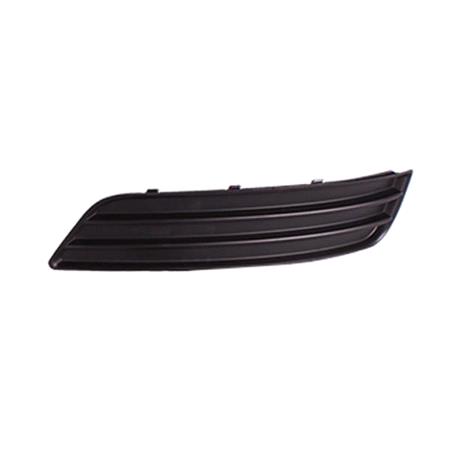 Audi A3 2008 2010 LH (Passengers Side) Front Bumper Grille, Without Fog Lamp Hole