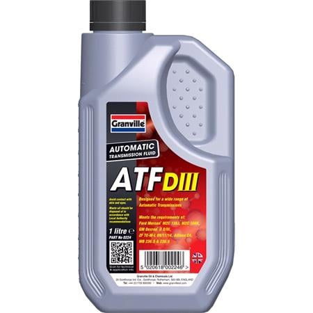 Dexron III Automatic Transmission Fluid   1 Litre