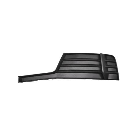 Audi A3 2016 2019 LH (Passengers Side) Front Bumper Grille, Matte Black