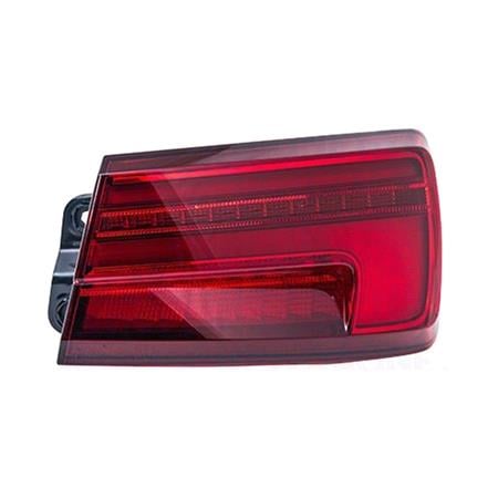 Audi A3 Saloon '16 > RH Rear Lamp, Outer, On Quarter Panel, LED Type, Without Wiping Effect Indicato