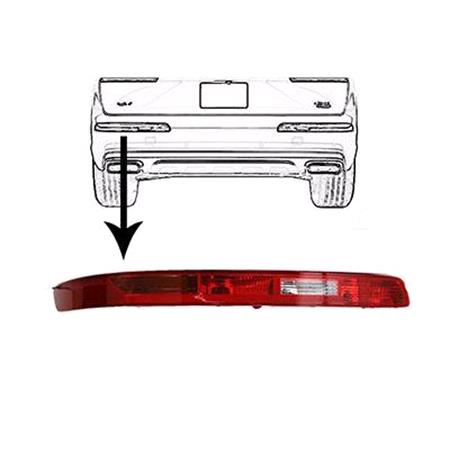 Left Rear Lamp (Lower, In Bumper, Supplied with Bulbholder, Original Equipment) for Audi Q7 2015 2019