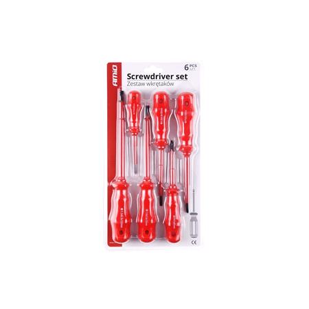 CR V Screw Driver Set   6 Piece