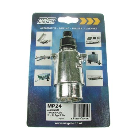 Maypole Plug   Aluminium  12N   7 Pin
