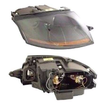Right Headlamp (Halogen, Original Equipment) for Audi TT Roadster 1999 2006