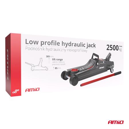 Low profile hydraulic jack 2,5T 