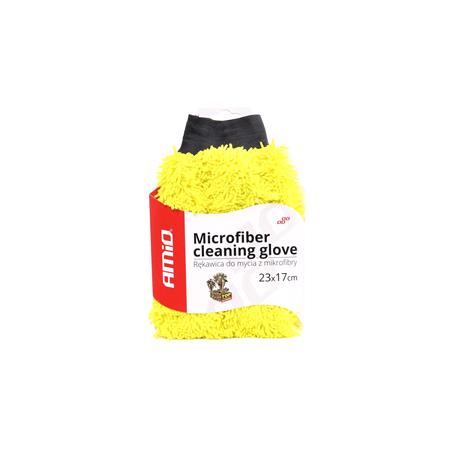 Durable Microfiber Wash Mitt 23x17cm