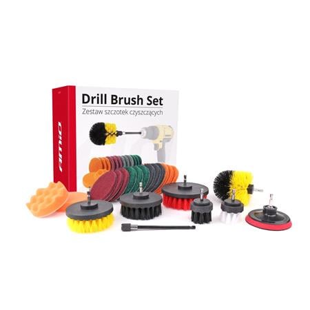 Drill Brush and Polish Attachment Set   22pcs 