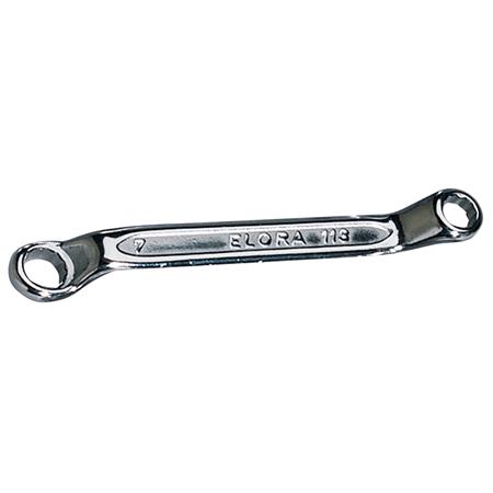 Elora 02604 6mm x 7mm Midget Deep Crank Metric Ring Spanner