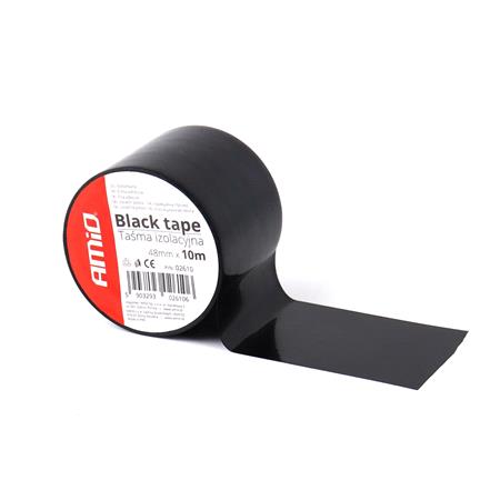 Black PVC Tape   10m x 48mm