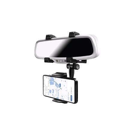 Phone Holder For Rear View Mirror   Fully Adjustable