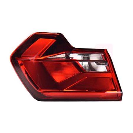 Left Rear Lamp (Outer, On Quarter Panel, Standard Bulb Type, Supplied Without Bulbholder) for Audi A1 Sportback 2018 on
