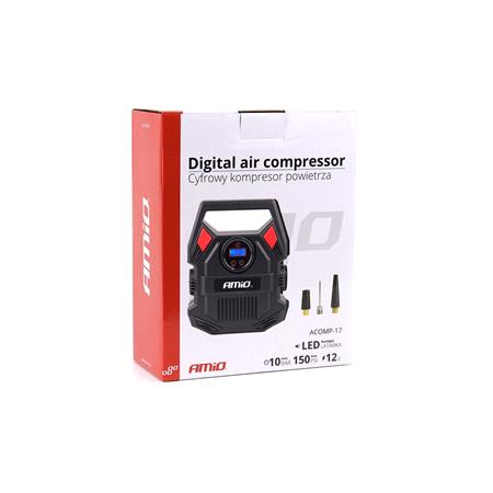 12v Digital Air Compressor Tyre Inflator   10bar /150PSI