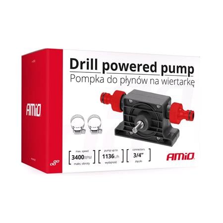 Drill Powered Water Pump