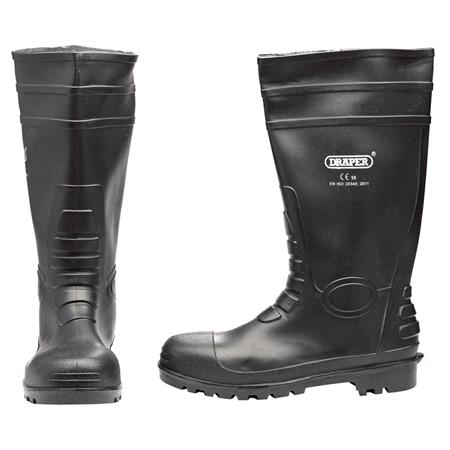 Draper 02701 Safety Wellington Boots Size 11 (S5)