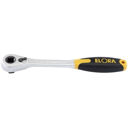 Elora 02715 1 2 inch Sq. Dr. Soft Grip Reversible Ratchet