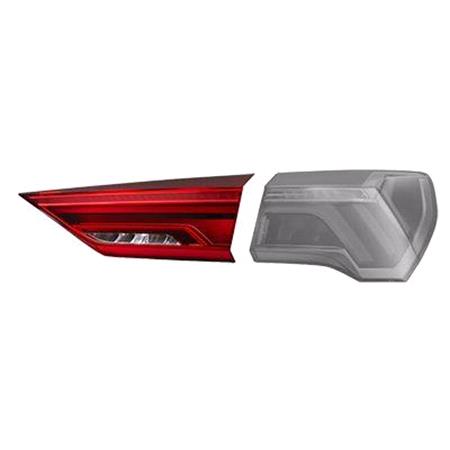 Right Rear Lamp (Inner, On Boot Lid, LED, Original Equipment) for Audi Q3 2018 to 2025