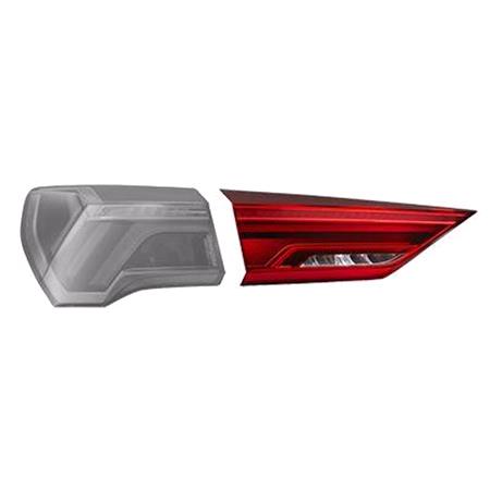 Left Rear Lamp (Inner, On Boot Lid, LED, Original Equipment) for Audi Q3 2018 to 2025