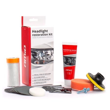 Headlight Restoration Polishing Kit