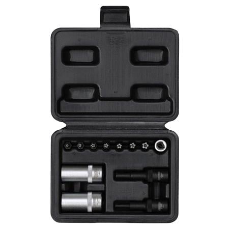 Draper 02907 Air Conditioning and ECU Tool Kit, 1/4" Sq. Dr. (12 Piece)