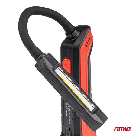 3W Rechargeable Magnetic LED Torch 