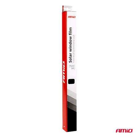 Window Tint Film   ULTRA DARK BLACK 0.75x3m (1%)
