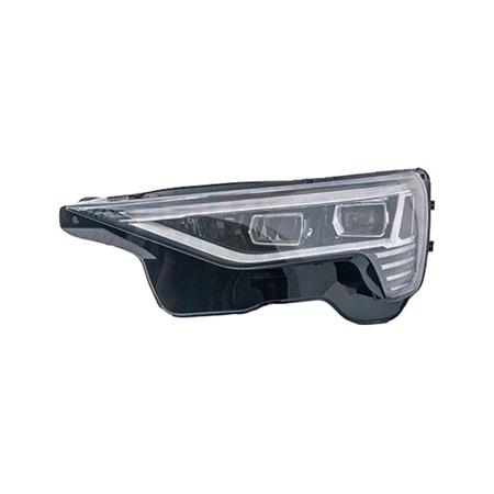 Left Headlamp (Matrix LED, Supplied Without Control Module, Original Equipment) for Audi E TRON 2018 to 2022