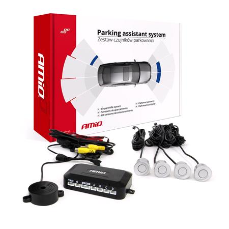 Park Assist System With Camera, Display and Sensors   Silver