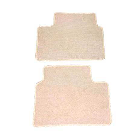 Luxury Tailored Car Mats in Beige for Mitsubishi Grandis 2004 2011   5 Piece   No Clips