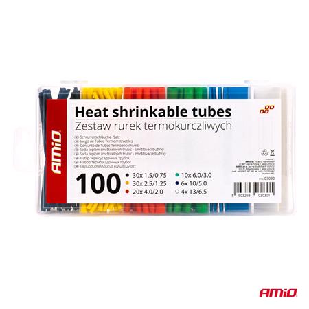 Heat Shrinkable Tubes   Pack of 100