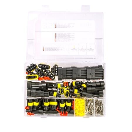 352 Piece Mixed Hermetric Electrical Connector Set