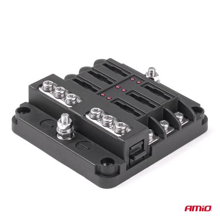 Fuse Box with Neutral Line with 6 Socktes