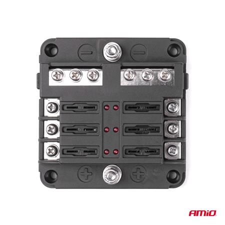 Fuse Box with Neutral Line with 6 Socktes