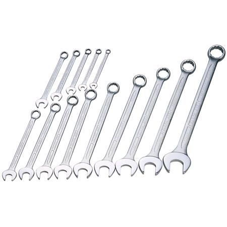 Elora 03040 Long Imperial Combination Spanner Set (14 piece)