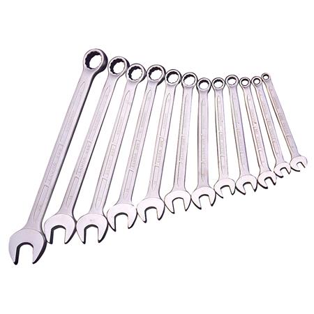 Elora 03090 Long Metric Combination Spanner Set (12 piece)