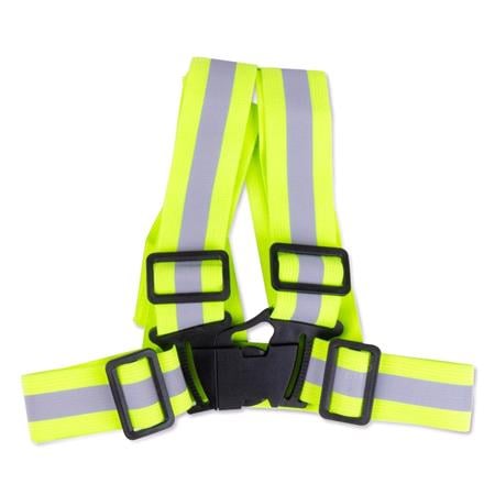 Reflective Hi Visibility Vest Safety Belt Style   Green 