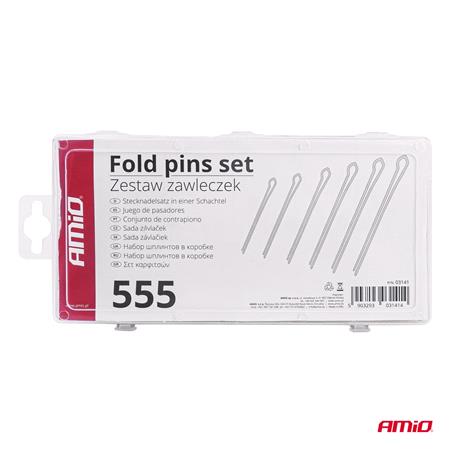 Fold Pins Set   Box of 555