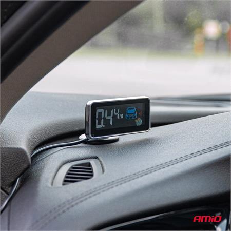 3D Display Parking Assistant System with 8 Sensors   BLACK