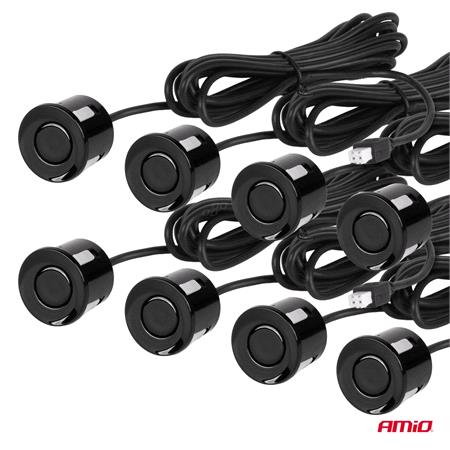 3D Display Parking Assistant System with 8 Sensors   BLACK